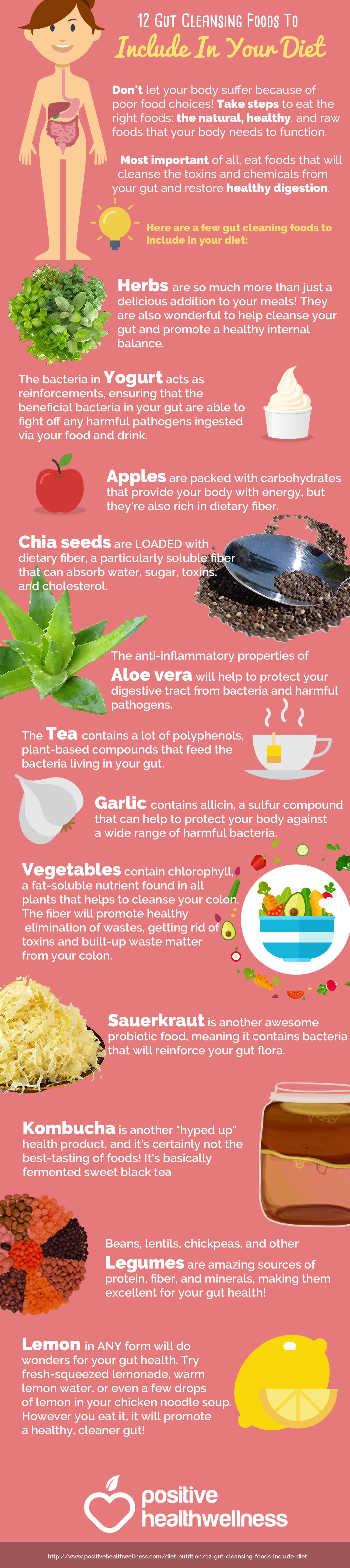 12 Gut Cleansing Foods To Include In Your Diet